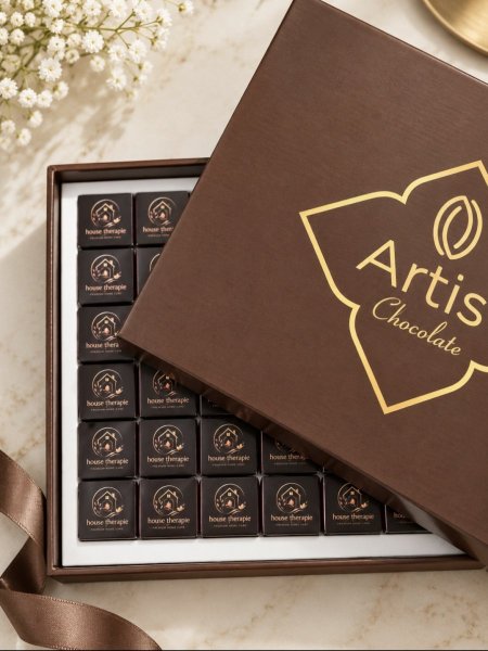شكولاتة بطباعة شعارك